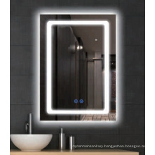 Modern Concise Style Home Bathroom LED Smart Touch Wall Mirror